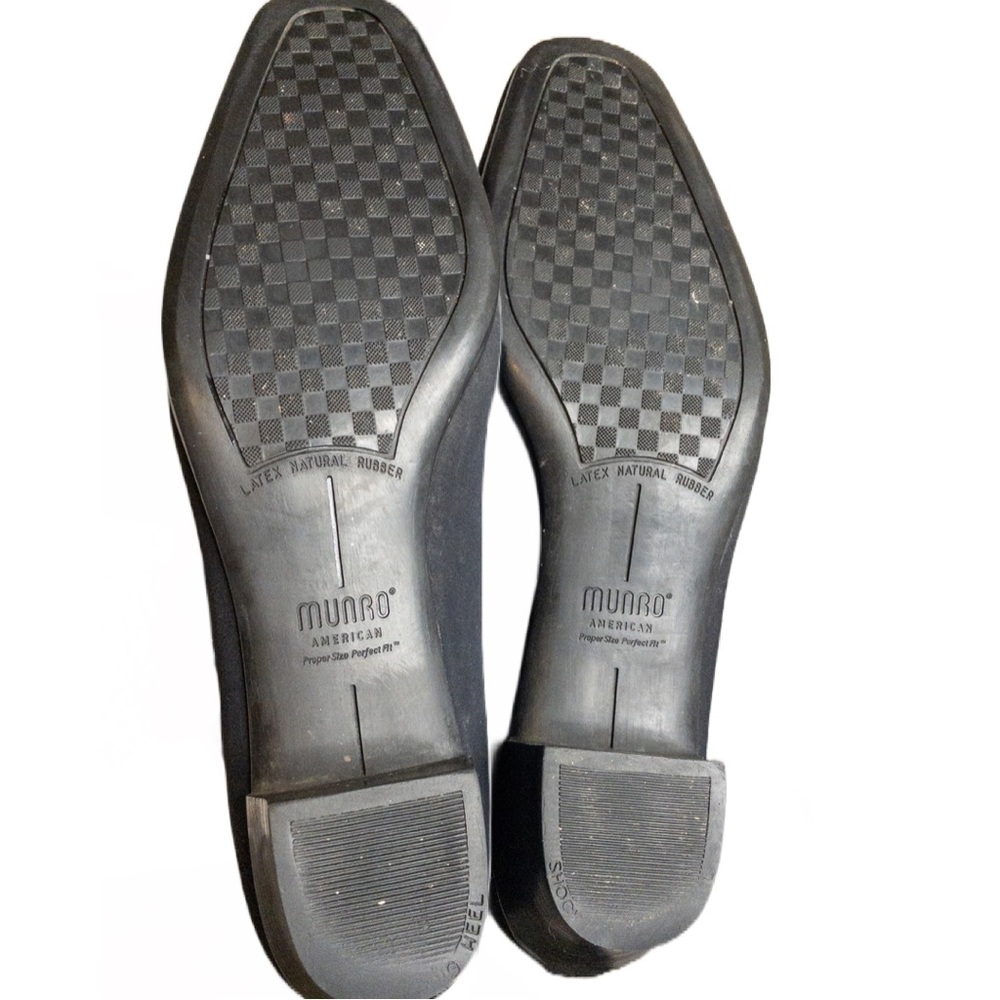 Munro Newbury Black Tall Stretch Fabric Fashion Pull On Boot Size 13 - NTN - Picture 12 of 12